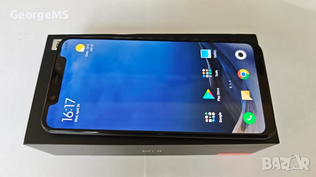 Xiaomi Mi 8 128GB Black като нов, снимка 5 - Xiaomi - 54367789