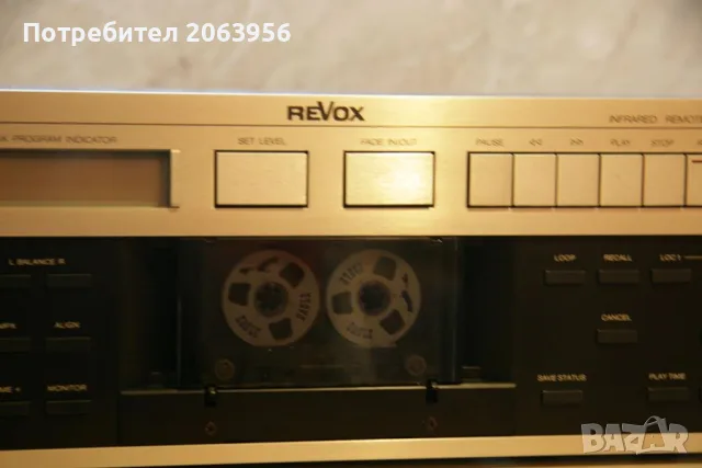 Revox B 215 mk 2 триглав дек от високият клас на Щудер., снимка 2 - Декове - 53220318