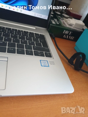HP EliteBook 830 G5 със i7 8Gen, 32gb ram ddr4, 512gb ssd 400евро, снимка 2 - Лаптопи за работа - 54171139