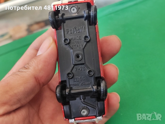 количка polistil el-60 ford escort , снимка 5 - Колекции - 55274727