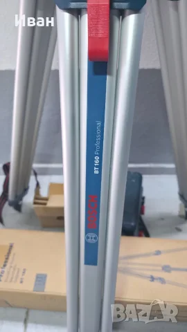 Оптичен нивелир Bosch GOL 26 G Professional С нов статив BT 160 и куфар за транспортиране , снимка 5 - Измервателни инструменти - 55323425