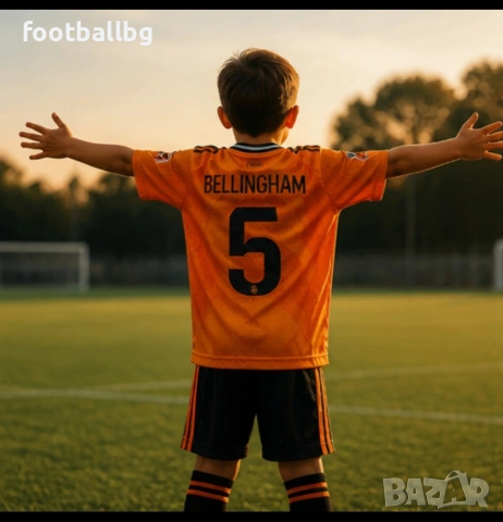 BELLINGHAM 5 🖤⚽️ детско юношески футболни екипи REAL MADRID , снимка 2 - Футбол - 45671155
