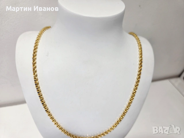 Златен синджир унисекс, снимка 3 - Колиета, медальони, синджири - 54972011