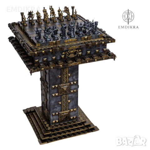Маса за шах AXIS - Pedestal, снимка 3 - Шах и табла - 54901241