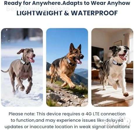 Нов тракер GPS устройство за кучета с проследяване в реално време AI за телефон iOS Android, снимка 8 - За кучета - 54089969