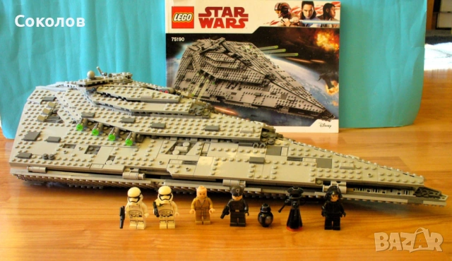 LEGO Star Wars - модели 75190 и 75179