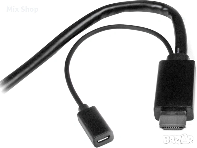 Нов StarTech.com 2 м кабел-преобразувател от HDMI, DisplayPort или Mini DisplayPort към HDMI, снимка 4 - Друга електроника - 55204324