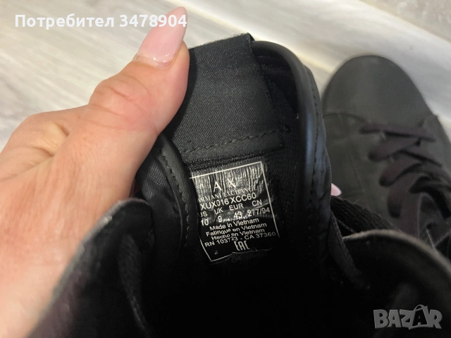 Мъжки обувки Armani Exchange, 43, снимка 4 - Спортно елегантни обувки - 54782203