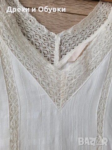 Лятна бохо рокля памучна материя H&M , снимка 3 - Рокли - 54236651