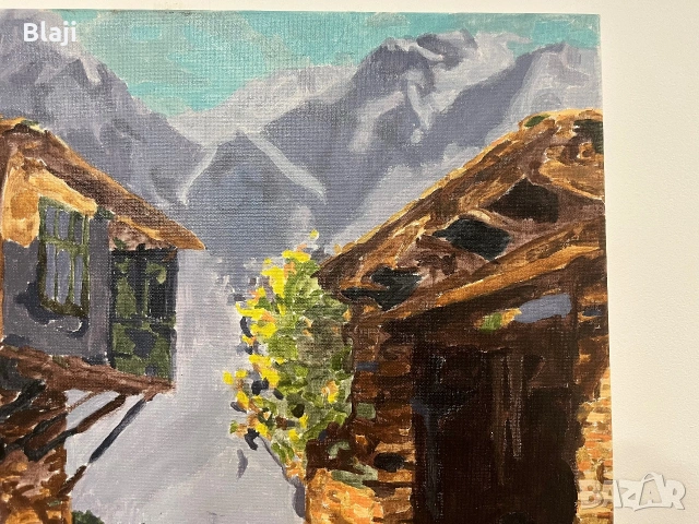Авторска картина масло, снимка 4 - Картини - 55154272