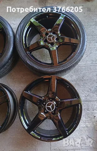 19ки джанти 5х112 AMG спорт пакет, снимка 2 - Гуми и джанти - 55315108