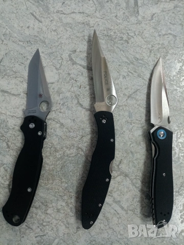 Сгъваеми ножове Spyderco Paramilitary 2, Spyderco Police и Zero Tolerance