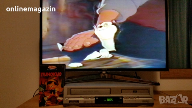 Видеокасета " Пинокио-Капитан Балу " VHS, снимка 7 - Други жанрове - 54083456