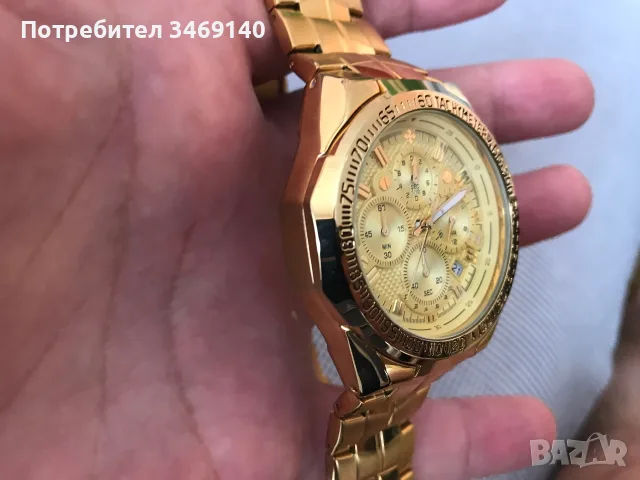 ЧАСОВНИК WWOOR С ПОЗЛАТА, снимка 18 - Мъжки - 55361144