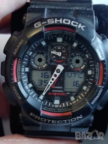 Часовник Casio G-Shock GA-100, снимка 2 - Мъжки - 54128401