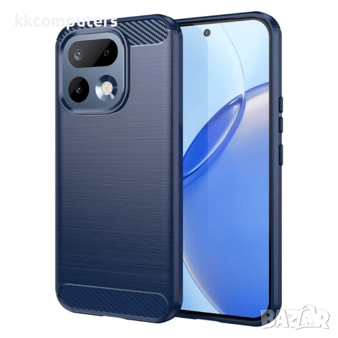 Карбонов TPU Калъф за Realme 16 Pro 5G - Четкана текстура, Антиотпечатък, 3 цвята, снимка 2 - Калъфи, кейсове - 54179990