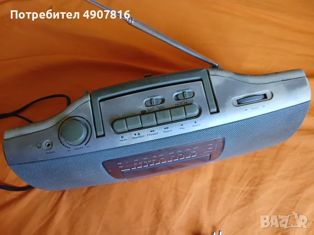 ПРОДАВАМ Касетофон Sencor, снимка 3 - Радиокасетофони, транзистори - 55537676