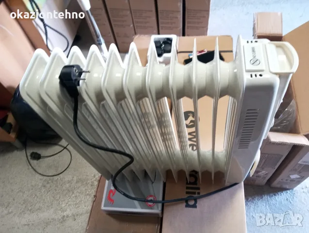 Нови Маслени Радиатори Fuego Nordica 11 2500w, снимка 3 - Радиатори - 55565773