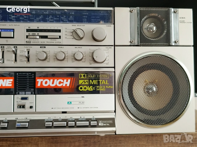 AIWA CA-W10 радио касетофон, снимка 9 - Радиокасетофони, транзистори - 55244106