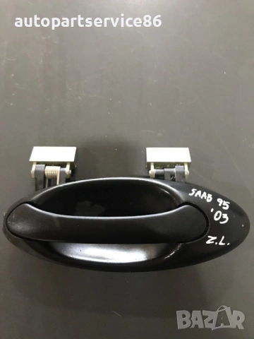 Външна дръжка за задна лява врата черна за Saab 9-5 (2002–2007) 5510086