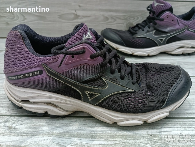 Mizuno Wave Inspire N 38, снимка 7 - Маратонки - 55082198