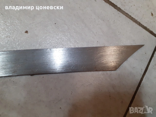 Стара сабя,меч,ятаган с глава на дракон на дръжката,гравирано острие, снимка 5 - Антикварни и старинни предмети - 55110211