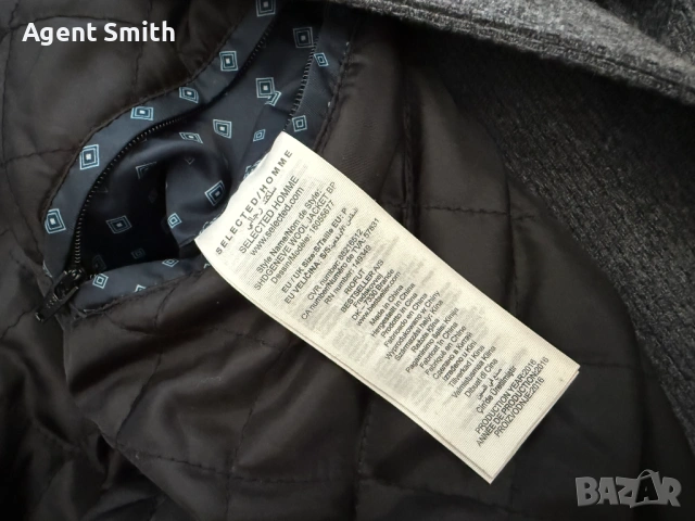 Палто Selected Homme, снимка 11 - Палта - 54126073