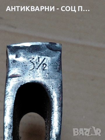 Соц Стара Китайска Брадва Топор 1.700кг. НОМЕР 64., снимка 7 - Антикварни и старинни предмети - 54169140