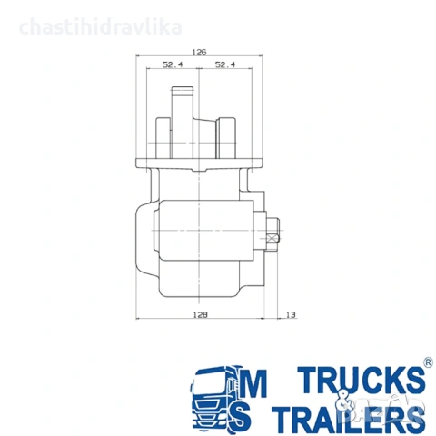 PTO Включвател OMFB за IVECO 2870.9, снимка 2 - Части - 54687654