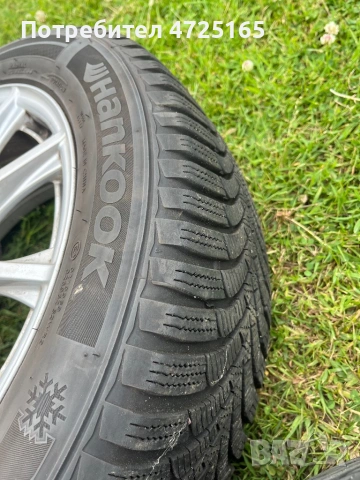 Оригинални 16” джанти Mercedes с зимни гуми 205/55 R16., снимка 8 - Гуми и джанти - 54825241