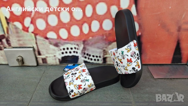 Английски чехли Disney, снимка 3 - Детски сандали и чехли - 54368859