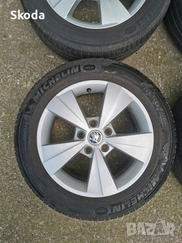 джанти Skoda 16 5x112 , снимка 2 - Гуми и джанти - 54812445