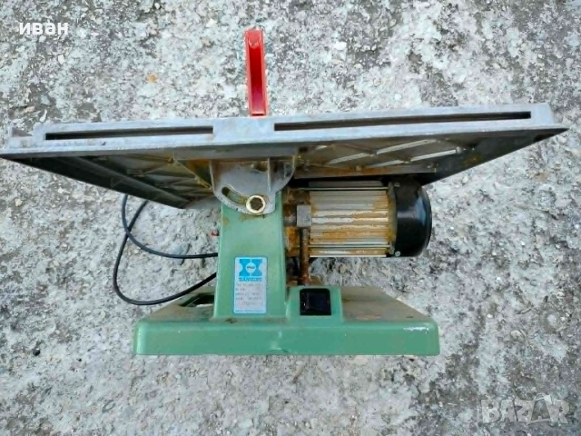 Настолен циркуляр Hanning TK 200 –Germany, снимка 5 - Циркуляри - 55342608