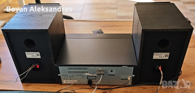 Sony CMT-SBT100B - Bluetooth/NFC/DAB+/USB/AUX, снимка 4 - Аудиосистеми - 54976956