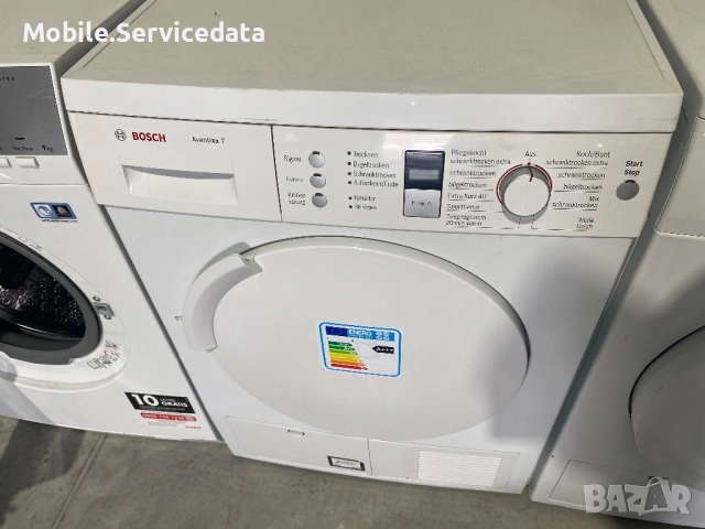 Сушилня Bosch Avantixx 7 8 кг AutoDry SensitiveDrying A++ Heat Pump, снимка 2 - Сушилни - 54714088