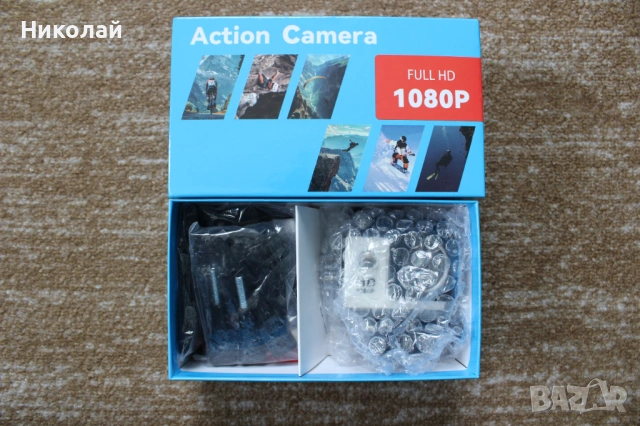Action Camera/Екшън камера аналог на GoPro, снимка 2 - Камери - 16050681