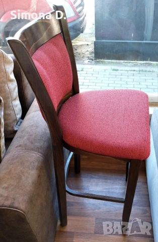 НОВИ Бар столове 55€ за брой,3-те броя общо149€, снимка 2 - Столове - 54836558