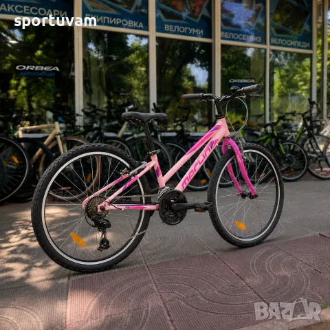 НОВ Планински Велосипед Marlin Calypso 24 Pink/Fuchsia - БЕЗПЛАТНА ДОСТАВКА, снимка 3 - Велосипеди - 55380244