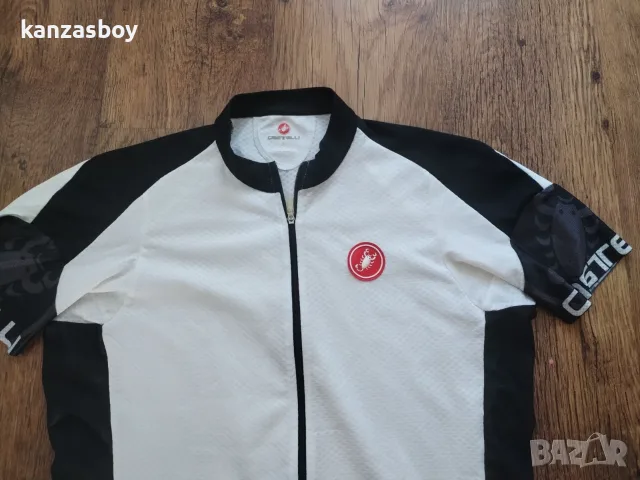 Castelli - страхотно вело джърси L, снимка 2 - Тениски - 55321498