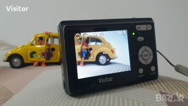Фотоапарат Vivitar ViviCam 8340, снимка 4 - Фотоапарати - 55545451