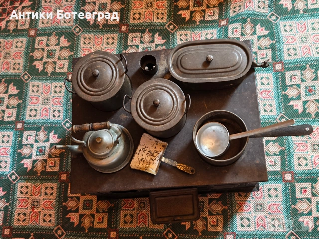 Уникална стара ламаринена играчка от 1910/1920, снимка 8 - Антикварни и старинни предмети - 54099659