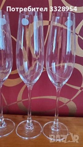 Кристални ритуални чаши 4броя , снимка 9 - Чаши - 54192061