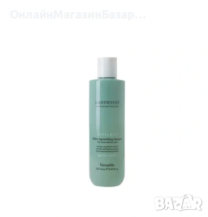 Балансиращ успокояващ шампоан за мазен скалп Farmavita Amethyste Divalent Balancing Soothing Shampoo