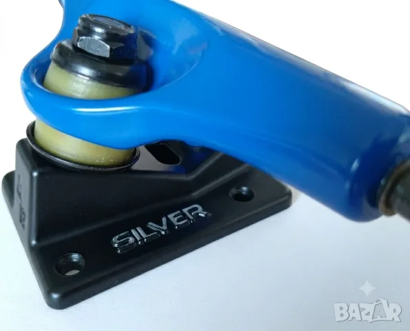 SILVER S Class Professional Skateboard Trucks Машинки за професионален скейтборд скейт като нови