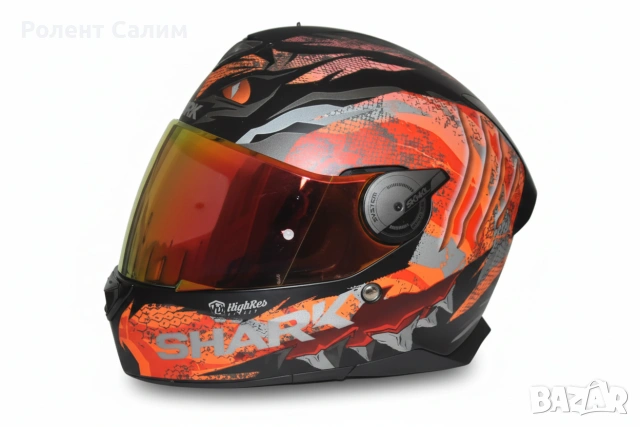 Каска Shark Skwal 2 Iker Lecuona Replica (Размер XL) + 3 допълнителни визьора!, снимка 5 - Аксесоари и консумативи - 55120010