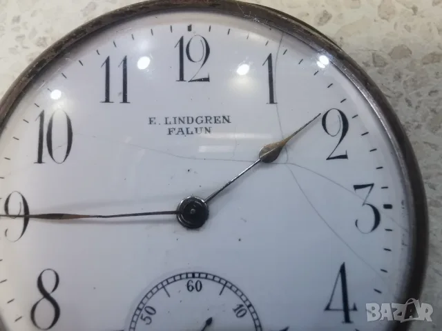 СРЕБЪРЕН E.LINDGREN FALUN , снимка 2 - Антикварни и старинни предмети - 55383530