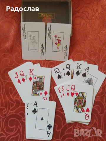 карти за игра Marlboro 