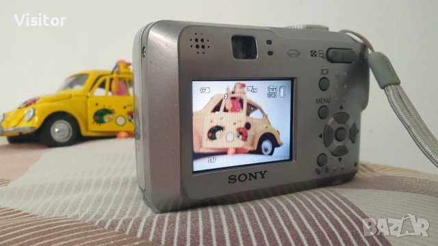 SONY DSC - S80, снимка 4 - Фотоапарати - 54135688