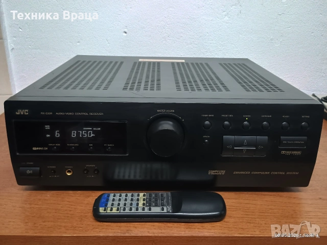 RX-530RBK. Качествен 5 канален ресивър с оригинално дистанционно и вграден тунер.