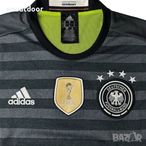 Футболна фланелка Германия 2015-16 Away – (S), снимка 8 - Футбол - 54597697